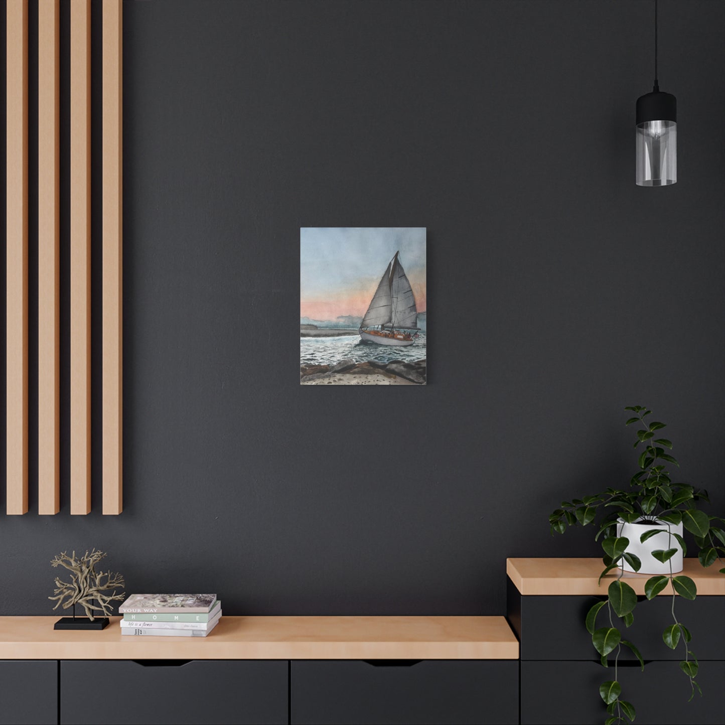 Sailboat Canvas Print