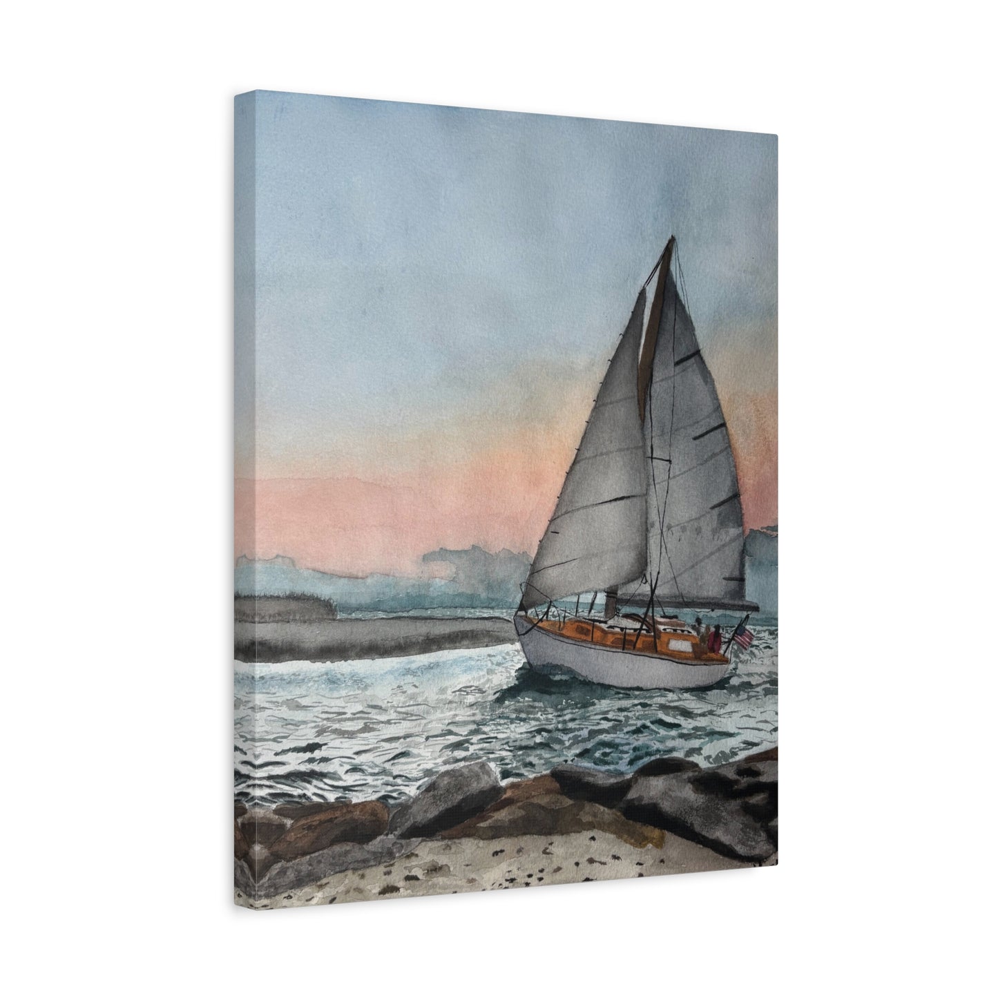 Sailboat Canvas Print