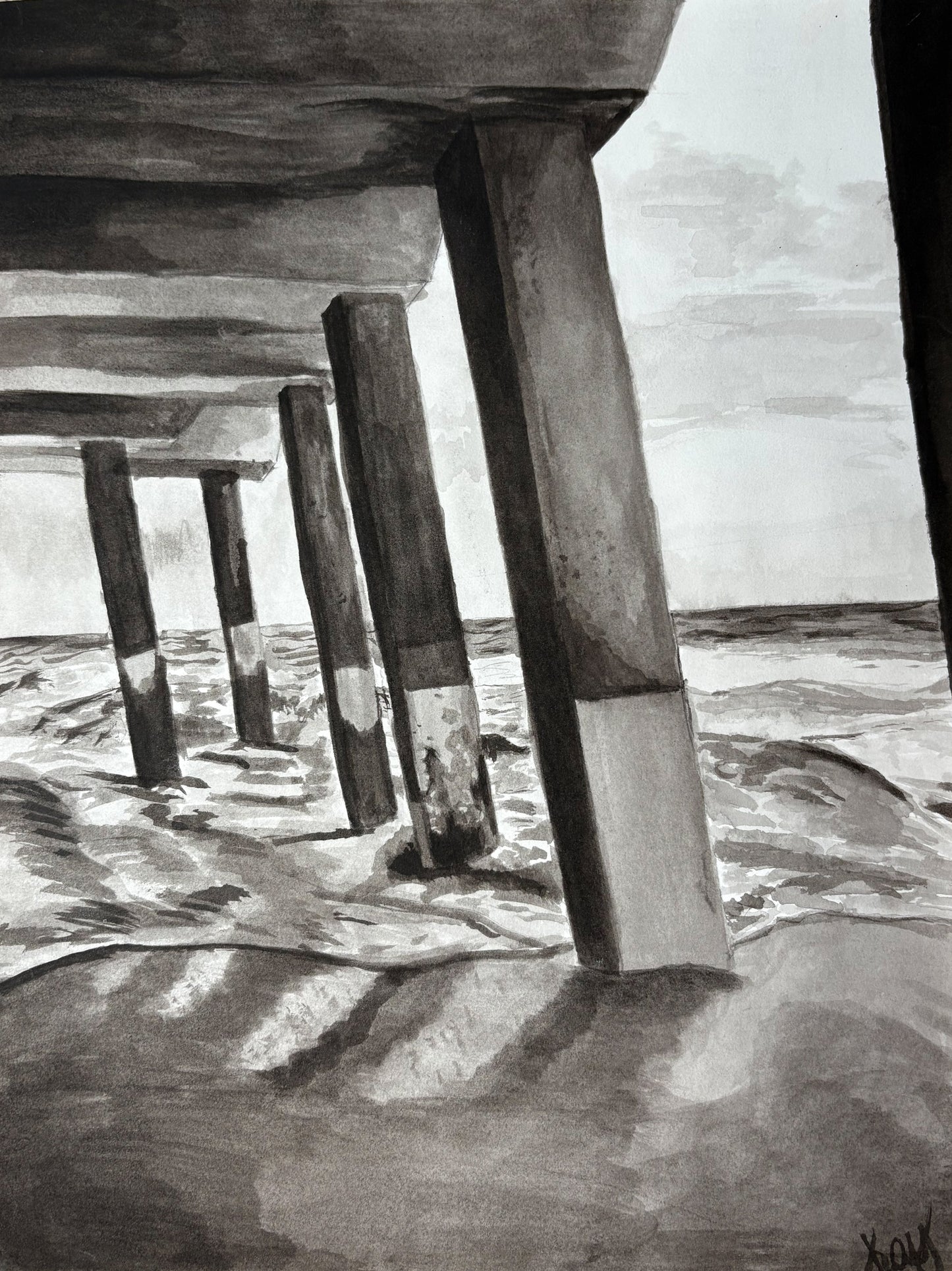 Commission - Water color on paper