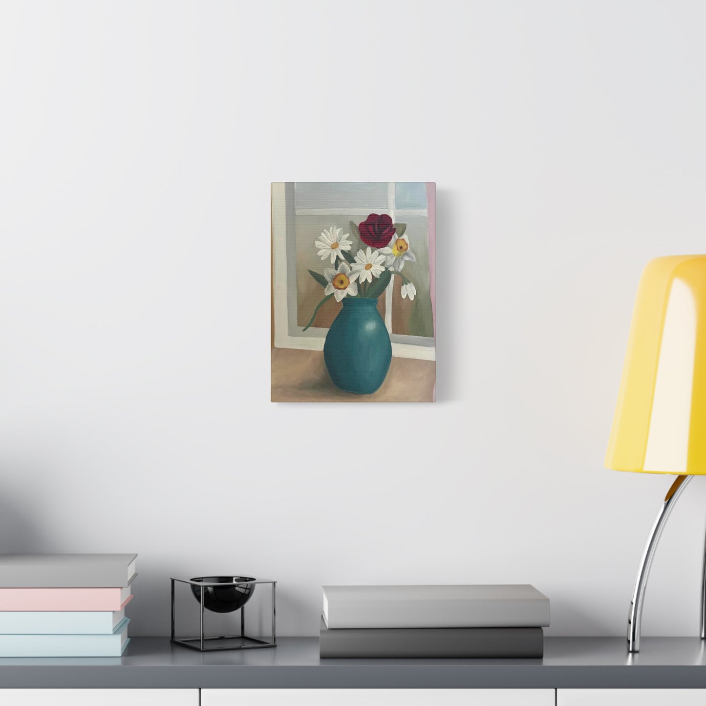 Flower Vase Canvas Print