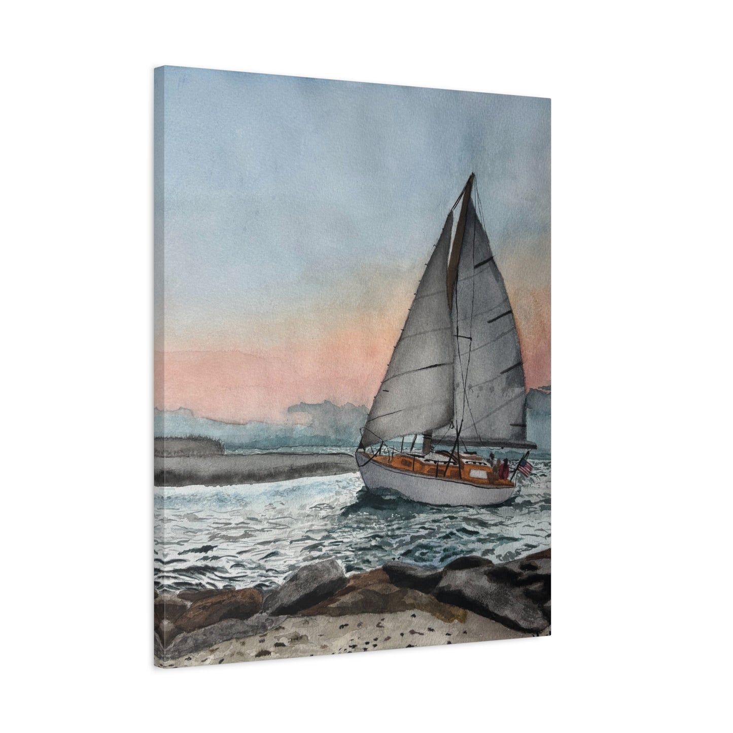Sailboat Canvas Print