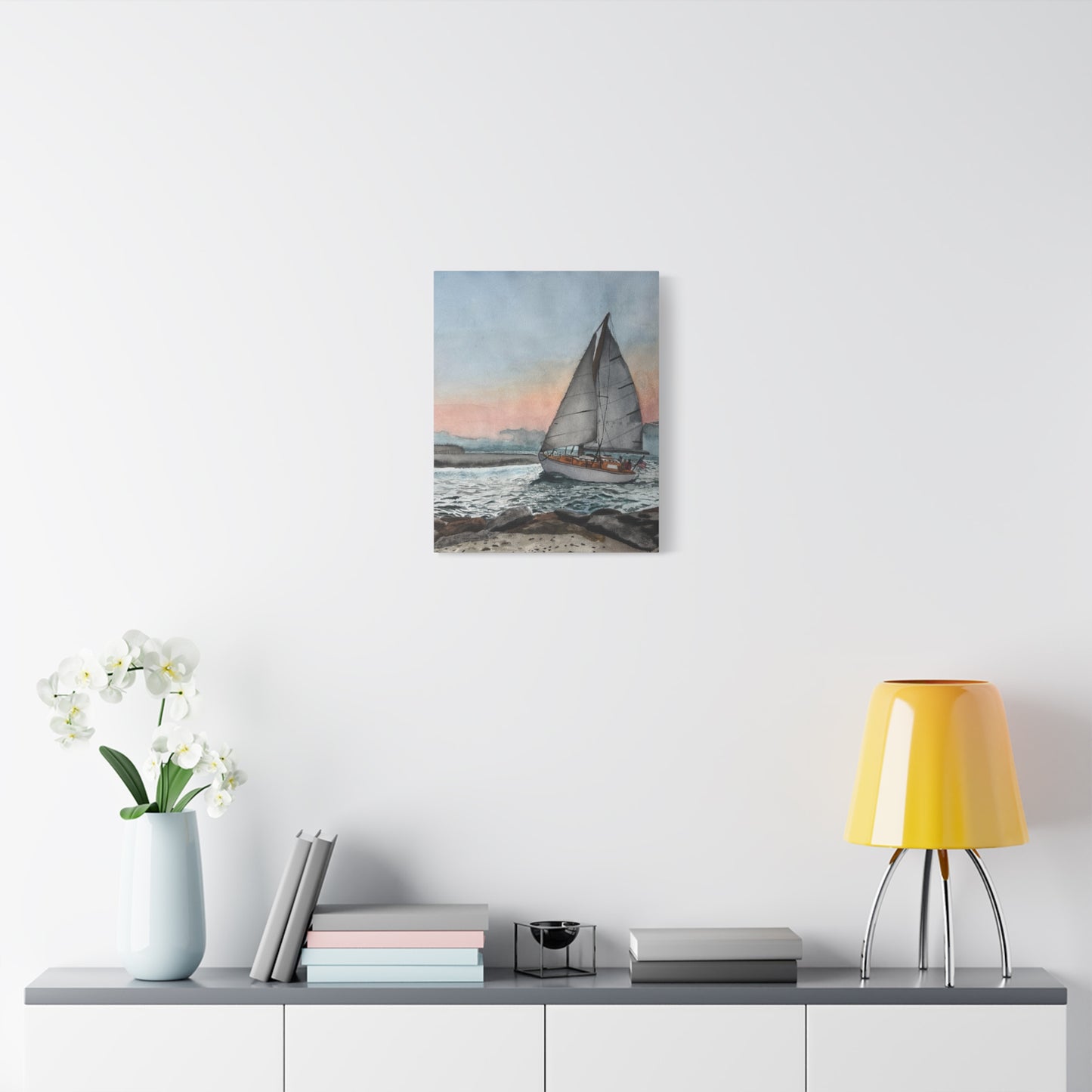 Sailboat Canvas Print