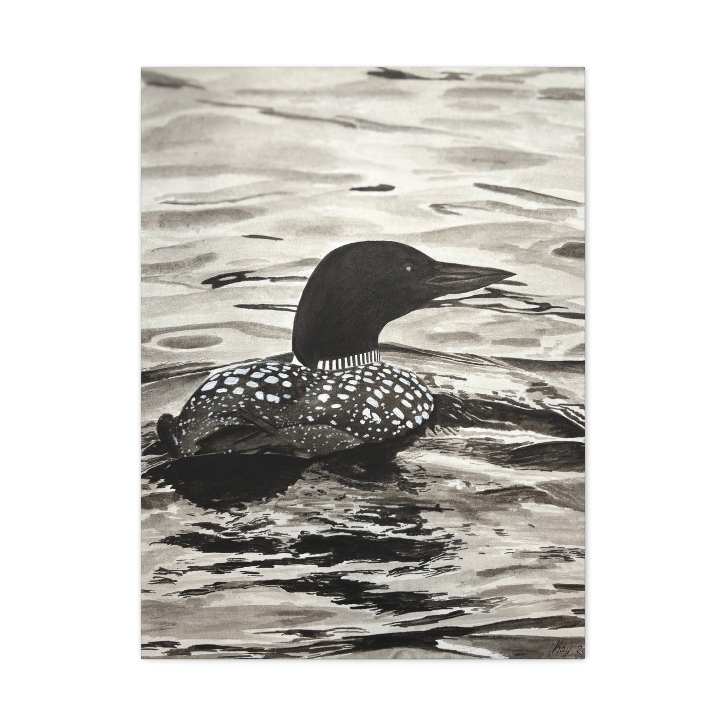 Loon Canvas Print