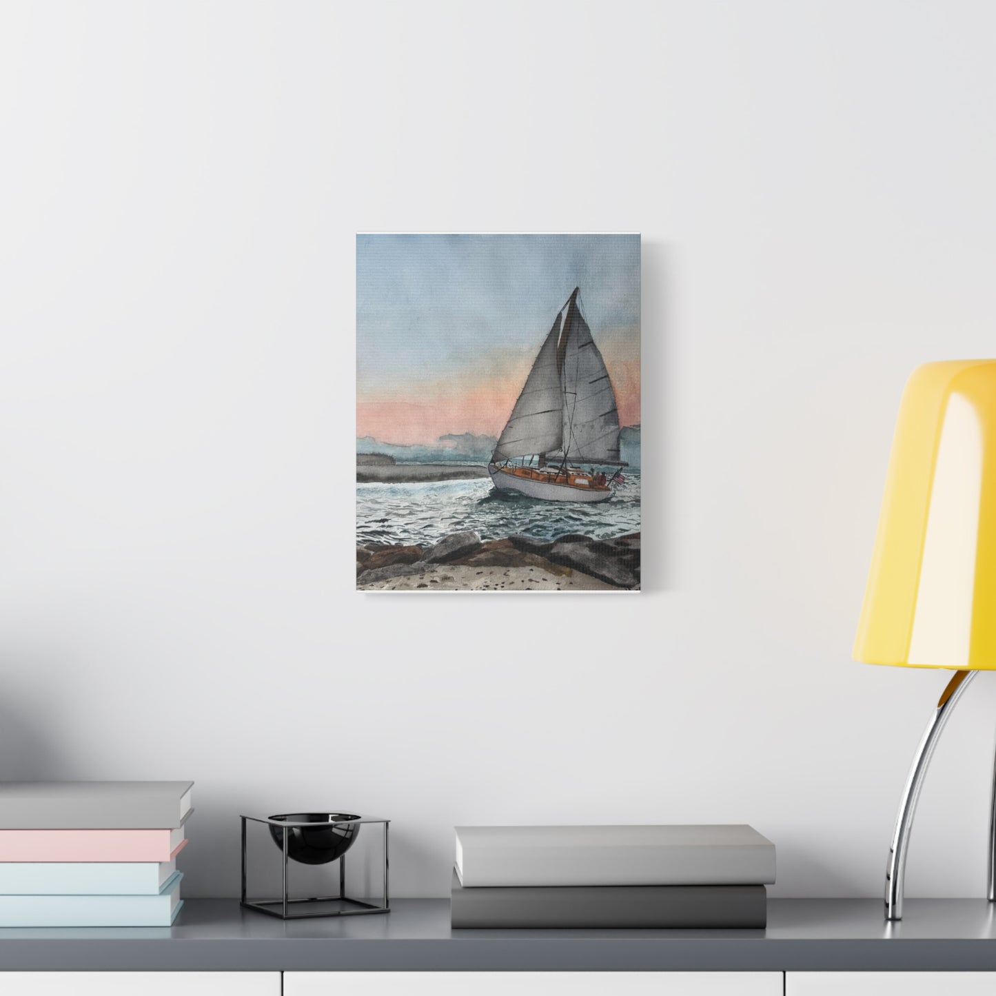 Sailboat Canvas Print