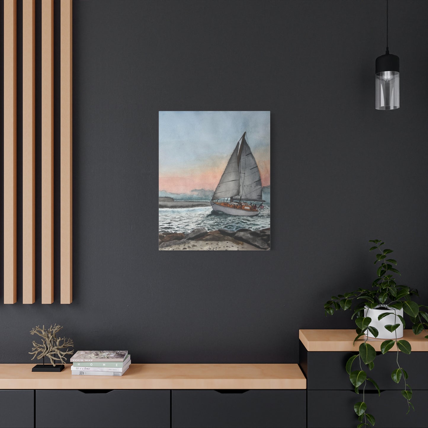 Sailboat Canvas Print
