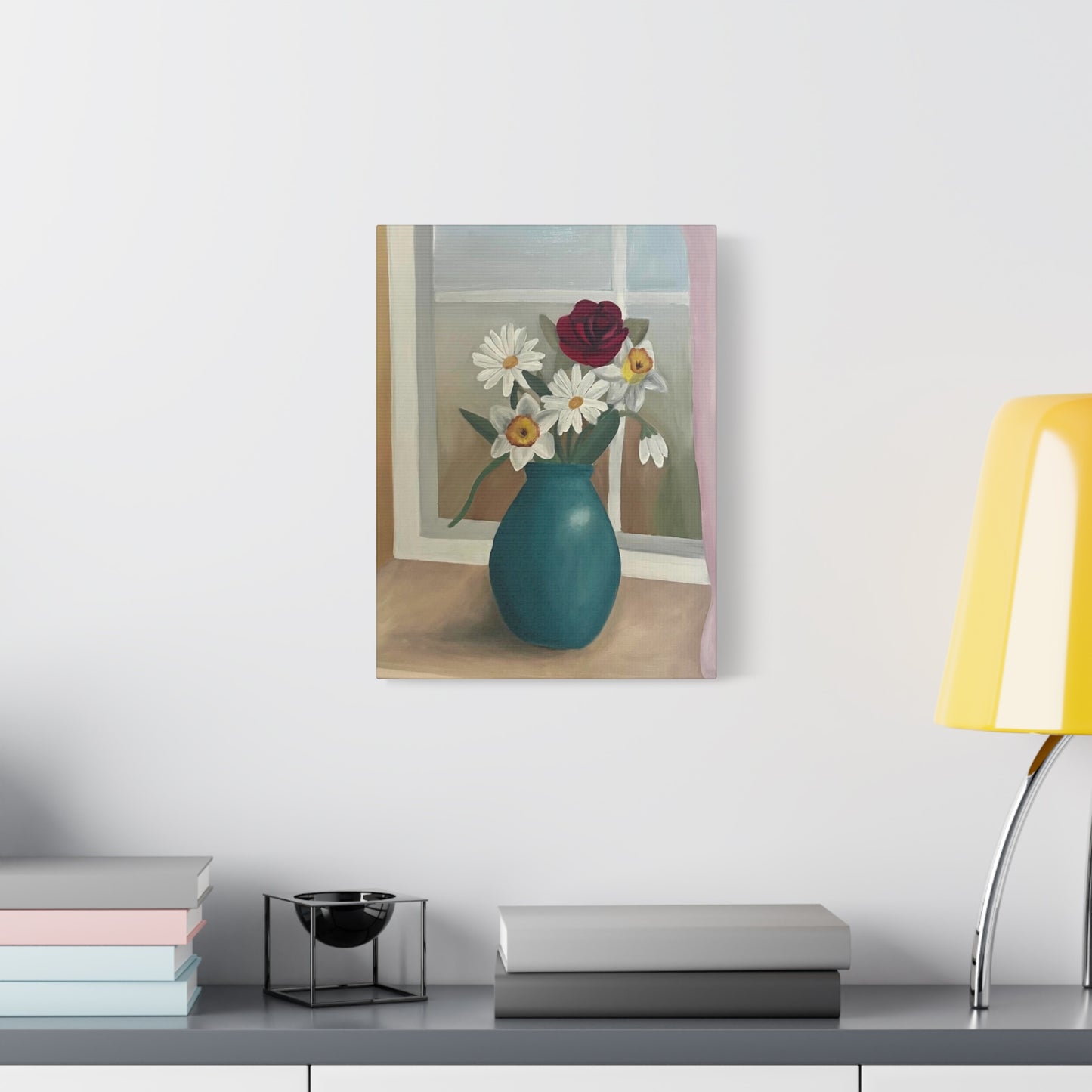 Flower Vase Canvas Print