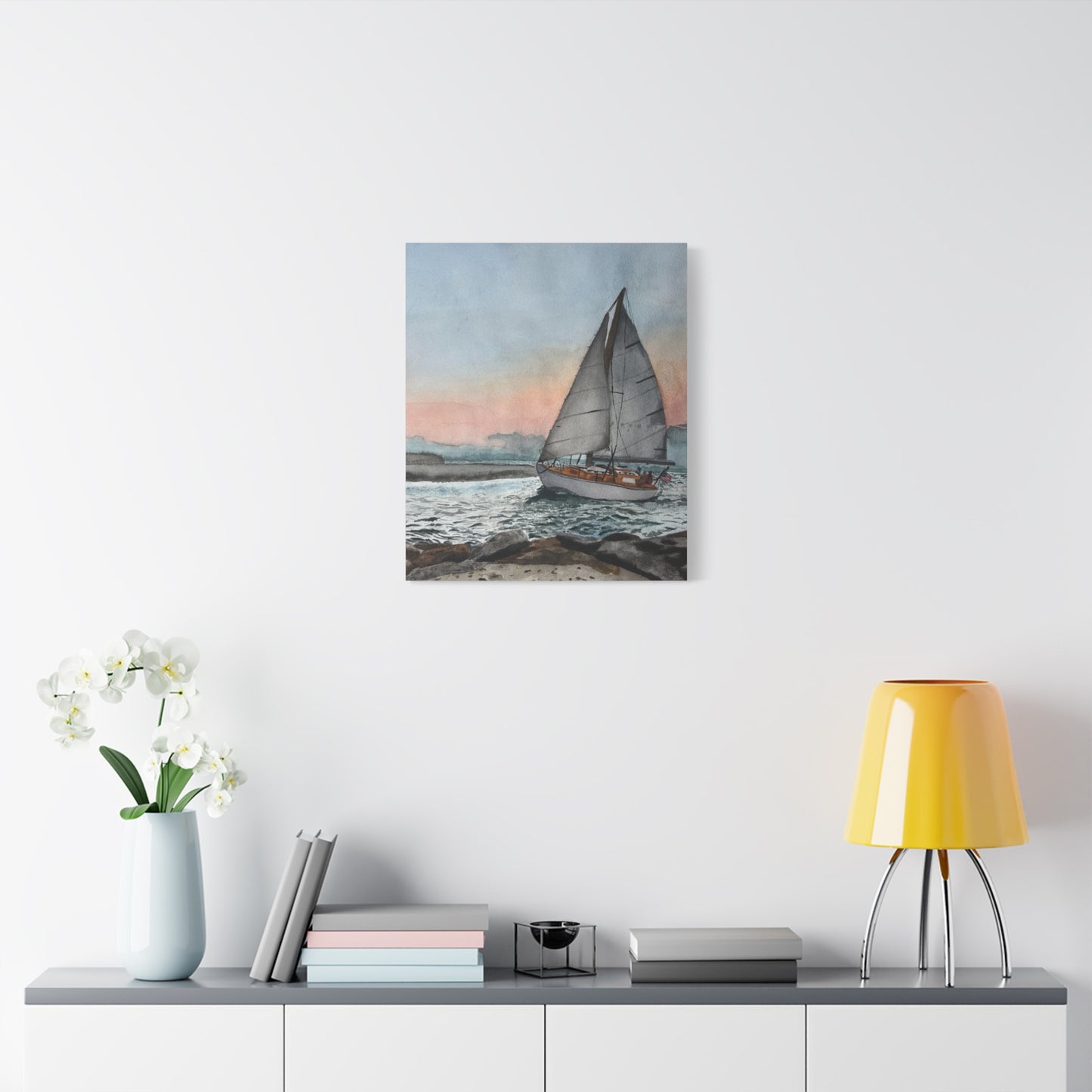 Sailboat Canvas Print