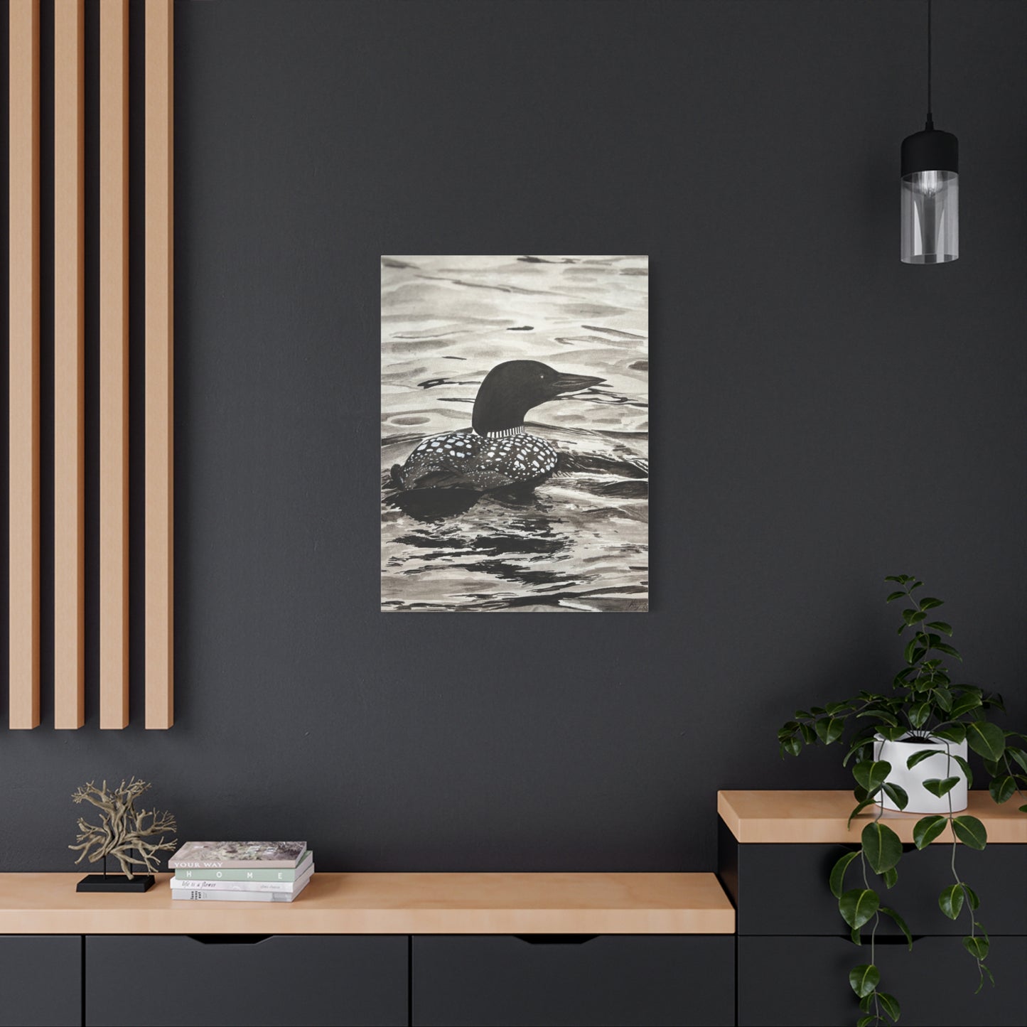 Loon Canvas Print