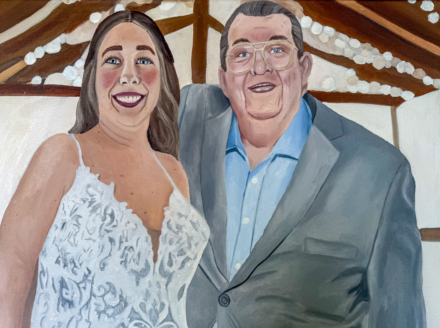 Commission - Oil paint on Canvas